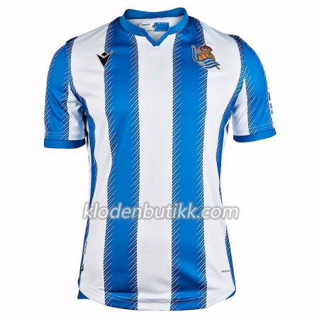 Real Sociedad Hjemme Fotballdrakt 2019-2020 Kortermet
